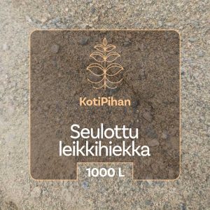 Seulottu leikkihiekka 1000 L